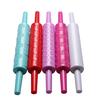 Kitchen Baking Embossing Rolling Pin DIY Cookies Fondant Cake Dough Roller