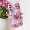 For Samsung Galaxy S21 Pro Case Fashion Flower Bumper Coque For Samsung S 21 S21 Pro Shockproof Soft Case Cover