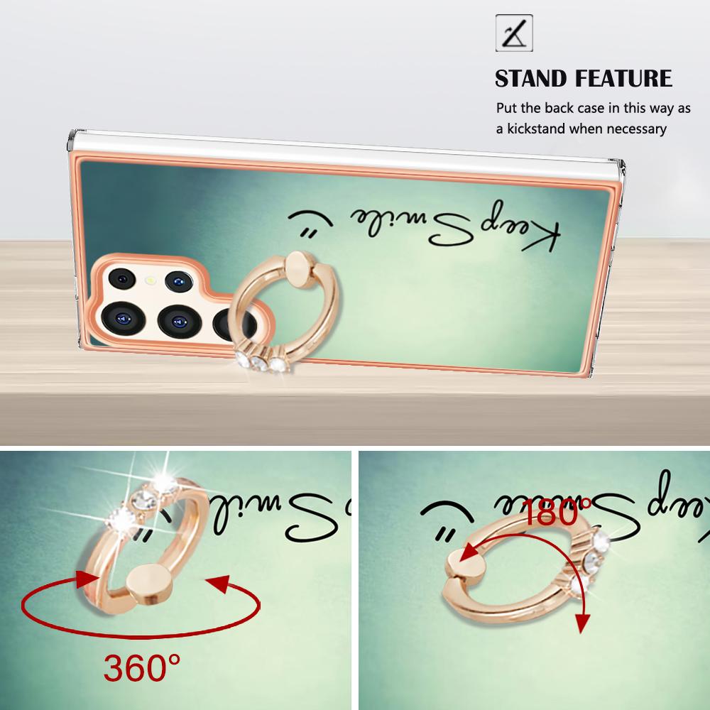 Keep Smile"Pattern Detachable Buckle Lanyard or Anti Fall Ring or Smooth Design Soft Mobile Phone Case for Samsung iPhone Redmi Oppo Moto Honor...