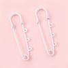 2/5Pcs Colorful 3 Holes Pins Brooch for DIY Making Decorations Clothing Fixator Supplies Accessories
