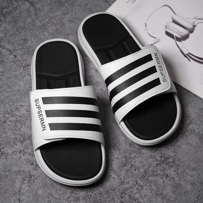 Мужские и женские тапочки Нескользящие тапочки шлепанцы мягкие толстые подошвы для душа ванны бассейна пляжа мужские EVA большого размера