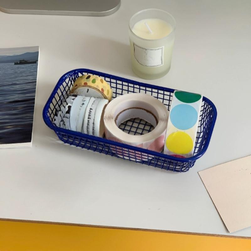 Органайзер для канцелярских товаров и ящик для хранения, корзина для хранения в офисе, стойка для сортировки косметики, настольная декоративная корзина для хранения реквизита для фотографий