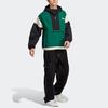 Adidas Originals Adventure Windbreaker Long Sleeve Hooded Sports Jacket Men Jackets Dark-Green IC5640