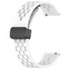 Магнитный дышащий силиконовый ремешок для OPPO Watch X2/X1 со складной застежкой