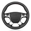Car Steering Wheel Cover Soft Black Artificial Leather For Ford Transit Connect Tourneo Custom Grand Tourneo Connect