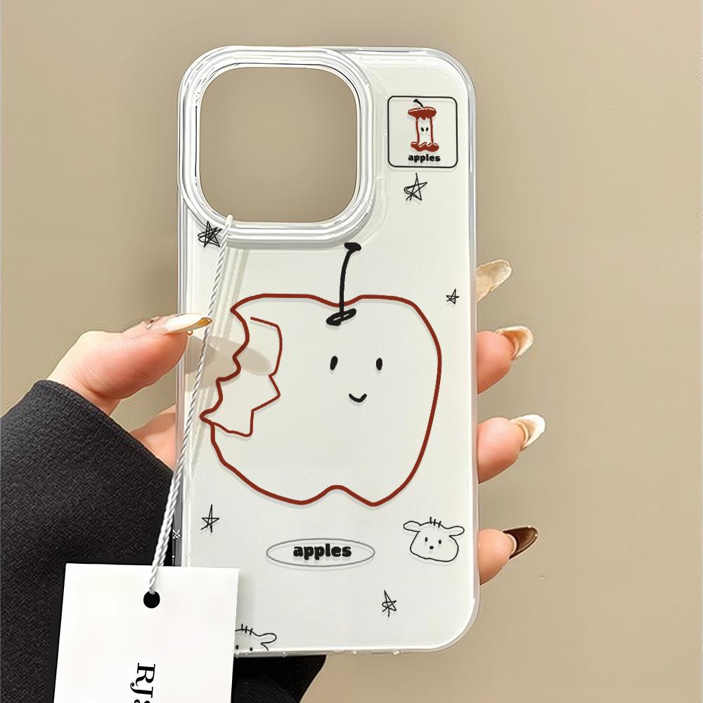 Расписной чехол для телефона для iPhone 12 13 15 16 iPhone 16 12 13 14 15 Pro 14 15 16 Pro Max Полное покрытие Противоударный Защита от отпечатков пальцев Свежий стиль Защитный чехол
