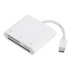 3 in 1 Type-C To SD/TF/CF Memory Card Adapter SD Card Reader Memory Card Reader for iPad iPhone 15 MacBook and More USB-C Device
