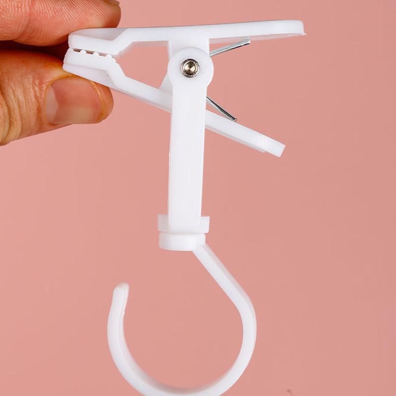 Популярный шкафчик для шляп, носков, уличной одежды, крючки для демонстрации, портативный держатель для полотенец, ветрозащитный зажим, многоцелевые крючки для хранения, полезные, модные, вращающиеся на 360 °