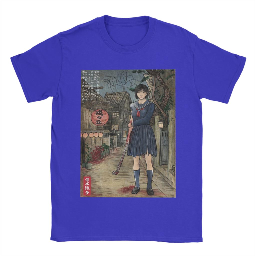 SILENT HILL F Футболка мужская Хиноко Симидзу Смешная футболка с коротким рукавом и круглым вырезом 100% хлопок Новое поступление