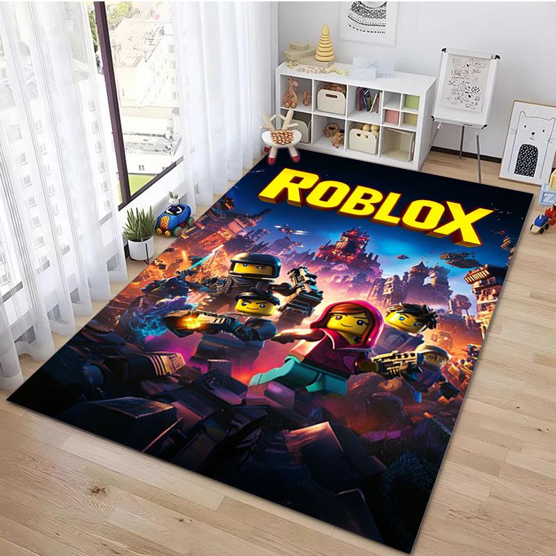 Roblox Home carpet Office Decorative Carpet For Living Room Bedroom Door Mat Floor Rug Computer Chair Area Rug
