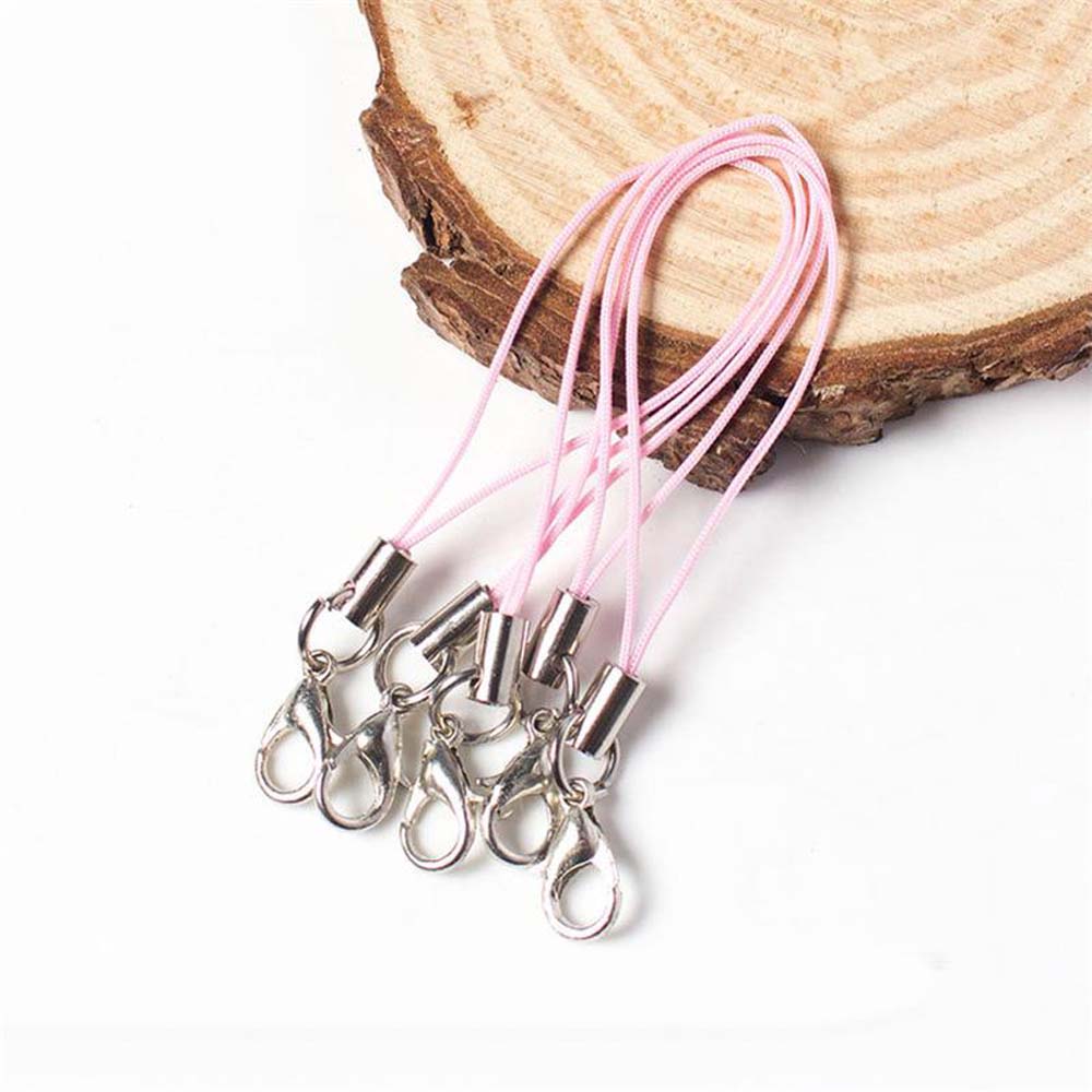 Materials Lobster Clasp Pendant Key Chain Mobile Phone Jewelry Making Hang Rope Mobile Phone Strap