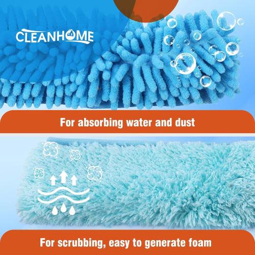 CLEANHOME Water Drainer, Squeegee, Glass Wiper, Condensation Remover, High-Speed ??Cleaning, 166cm Extendable, for Cleaning Glass, Walls, Mirrors, Cei