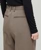 MUSINSA STANDARD WOMAN Women'S Wide Bermuda Half Slacks [Dusty Beige]