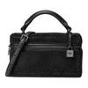MK Jana Кожаная сумка через плечо с кристаллами Женские сумки Черная 32F5UQ1C1U-BLACK