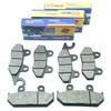 Передние и задние тормозные колодки для мотоцикла SUZUKI AN400S Burgman/Skywave 400 Type S 2007 2008 AN400SA ABS 2009- AN400ZA Skywave