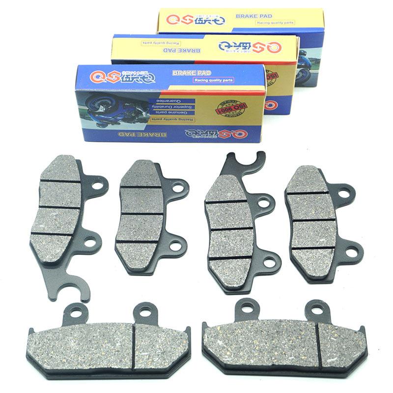 Motorcycle Front Rear Brake Pads for SUZUKI AN400S Burgman/Skywave 400 Type S 2007 2008 AN400SA ABS 2009- AN400ZA Skywave