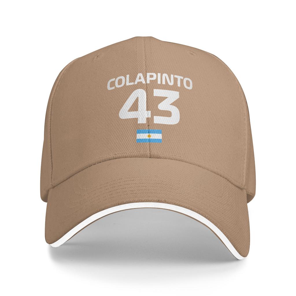 Racing Colapinto Franco FC43 Sun Baseball Cap Summer Casual Trucker Hat For Unisex Men Outdoor Sport Snapback Cap