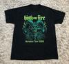 NEW High On Fire Europe Tour 2025 Black All Size Tee Shirt KK209