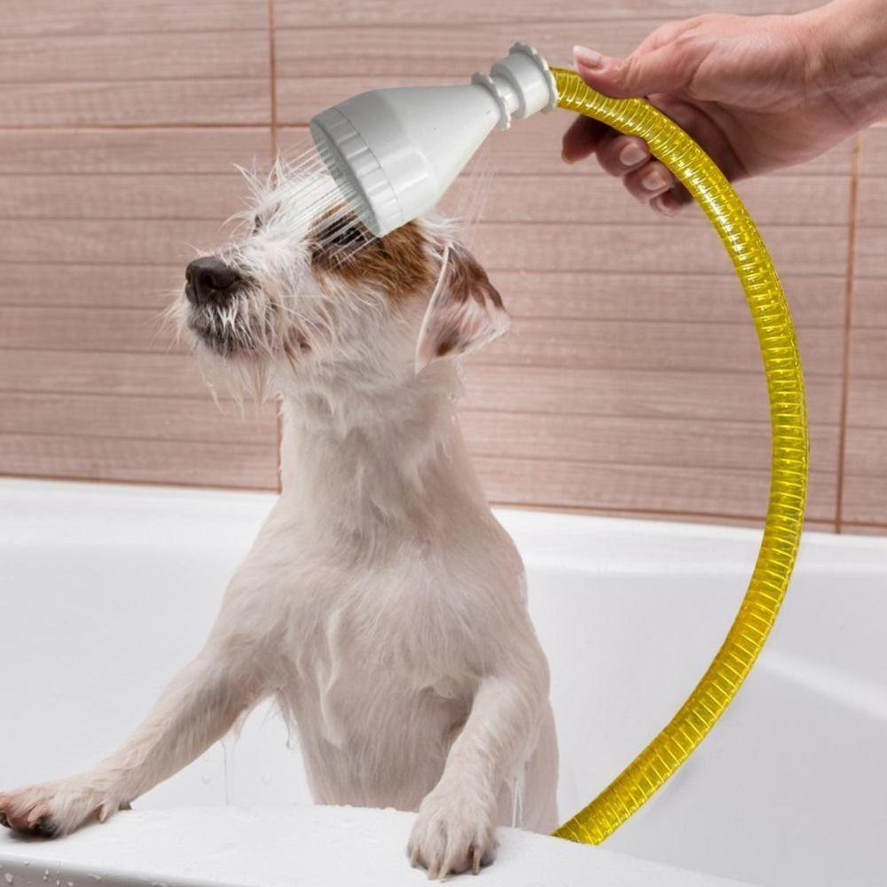 ABS Adjustable Shower Hose Flexible Silicone Adapter Elastic Hose Bathroom Sink