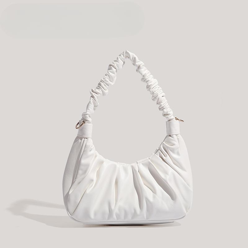 Folded Cloud Bag for Women's Summer Niche Fashion Underarm Bag Versatile Commuting Bag