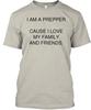 Awsome Preppers Today T Shirt Made In the USA Size S To 5XL
