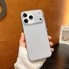 For iPhone 17 Pro PC Phone Case Corrugated Textured Protective Back Cover