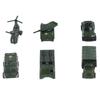 Diecast Military Vehicles 6 Pack Army Toys Assorted Transporter Tank Helicopter Armored Car for