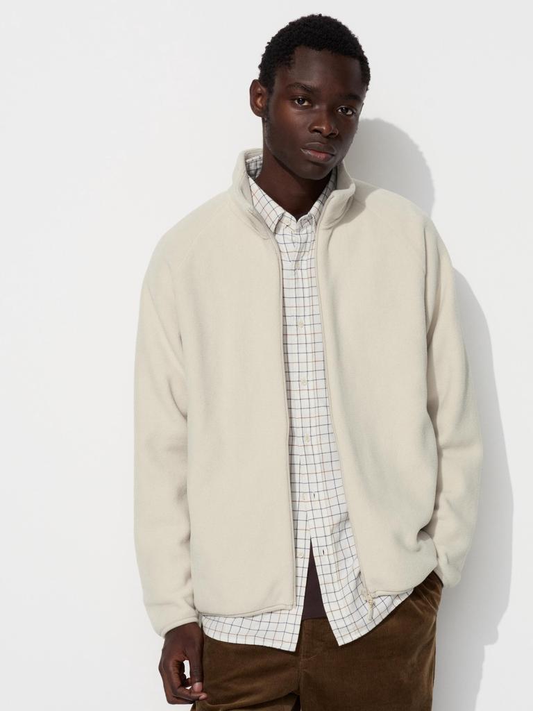 Uniqlo Japan Fleece Full Zip Jacket  Long Sleeve 