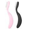 1/2Pcs Eyelash Separator Comb Foldable Handle Lash Separator Tool Stainless Steel Teeth Eyelash Separating Brush Mascara Applicator Comb Women Makeup