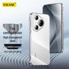 Прозрачный мягкий чехол ESCASE из ТПУ для Huawei Pura 70