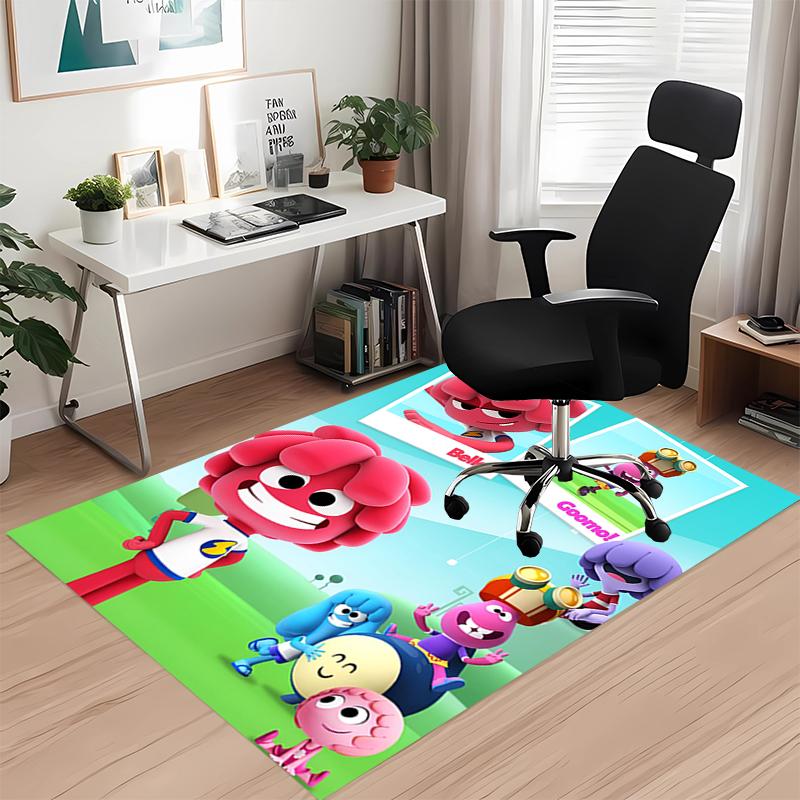Huggy Wuggy Printed Carpetrugfor Office Chair Living Room Bedroom Kitchen Room Decor Gifts