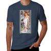 Masters Iris Old Mucha By Reproductions Nouveau Alphonse Art The Tshirt Breathable Travel Tshirt