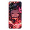 Phone Case - MANIACASE - Oppo A98 5G - Silicone - Flexible - Demon Slayer Nezuko Kamado