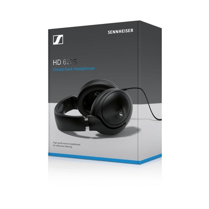[Sennheiser] Наушники HD 620S, Проводные, Черные, Закрытого типа, Накладные, Высокопроизводительный преобразователь, Акустическая пена, Сверхлегкая звуковая катушка,