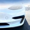 Для Tesla Model 3 Модификация Детали Переднее Крыло Противотуманные Фары Крыло ABS Наклейки на Автомобиль 2017+