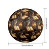 1pc Wise Owl Library Theme Soccer Ball Football, Size 5, Lightweight PVC, Outdoor Training Soccer Ball,Sports Gift t61445