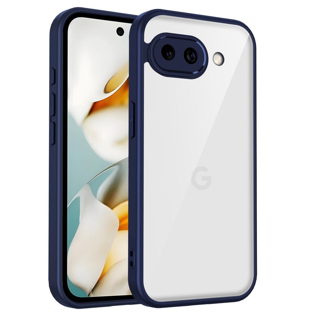 Чехол для Google Pixel 9A, Противоударный силиконовый бампер с воздушной подушкой, Прозрачная матовая задняя крышка, Жесткий чехол для телефона для Google Pixel 9A G3Y12