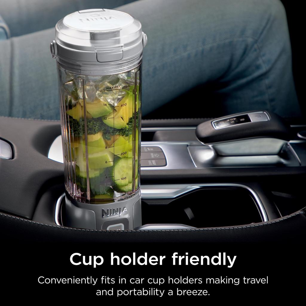 Портативный блендер Ninja Blast, беспроводной, емкостью 18 унций, персональный блендер для коктейлей и смузи, не содержит бисфенол А, герметичная крышка и носик, можно мыть в посудомоечной машине