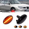 Sequential Amber LED Car Front Fender Side Marker Indicator Lights For Subaru Liberty Forester Impreza Wrx Sti Turn Signal Light