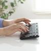 SANWA SUPPLY Wireless Quiet Keyboard (2.4GHz Wireless/No Numeric Keypad) SKB-WL38BK