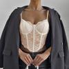 Slim Fit Lace Camisole Sleeveless Crop Tops Fashion Lace Corset  Travel