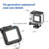 Underwater Diving Waterproof Case For Go Pro GoPro 5 6 7 Hero Black Protective Cover Housing Mount with Filter Accessory