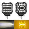 4 Inch 9-30V Quare DRL Day Running Lights Modified LED Work Lights Off-Road Vehicle Spotlights ATV SUV 4X4 Headlights Flash