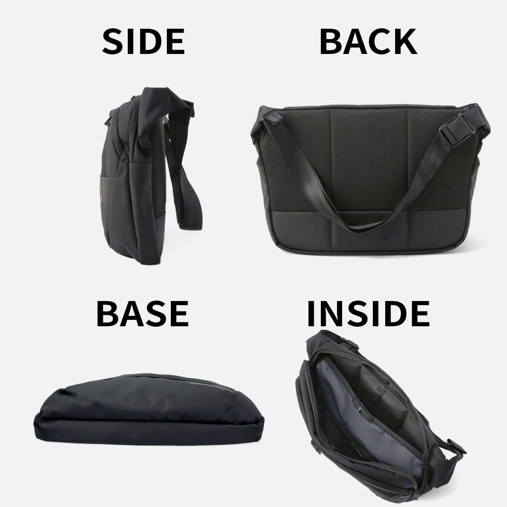 Плечевой MFC LAPTOP SACOCHE 14 Черный [Брифинг] Мужской