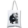 Spell Return Jujutsu Kaisen Shopping Mobile Phone White Canvas Handheld Messenger Bag