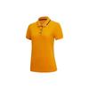 Рубашка поло Li Ning Color Block, женские топы, оранжевый, желтый APLQ116-3