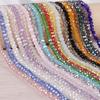 3mm Crystal Wheel Beads Multicolor Faceted Glass Beads For Jewelry Making DIY Bracelet Necklace Earring