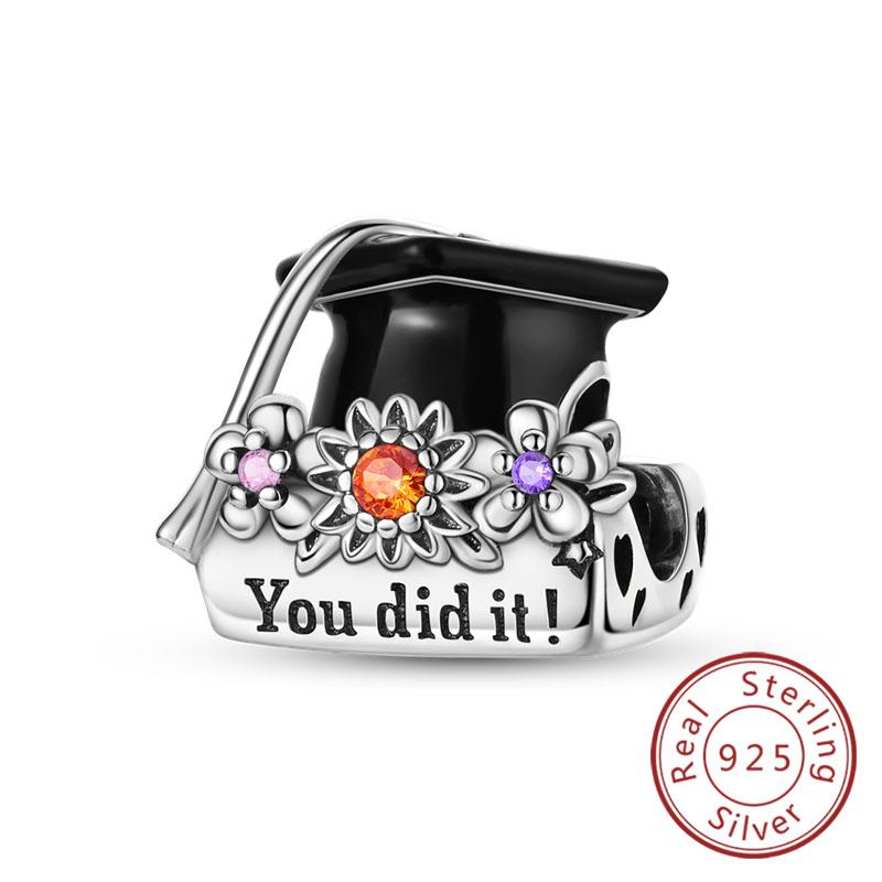 Подходят оригинальные медные шармы-бусины, подвеска-шарм для бокала, кофейной чашки для женщин, шармы для браслета, DIY ювелирные изделия, подарок