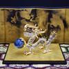 Fokart Handmade Glasswork Feng Shui Work Luck Ball Dragon 2inch