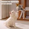 Щебечущая Птичка Игрушка для Кошек Перезаряжаемая Плюшевая Птичка Машущая Крыльями Интерактивная Электрическая Летающая Птичка Игрушка для Кошек Погоня Естественный Охотничий Инстинкт